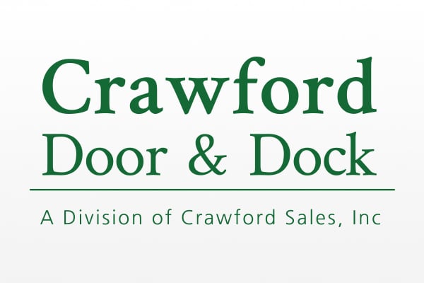 crawford door and dock logo