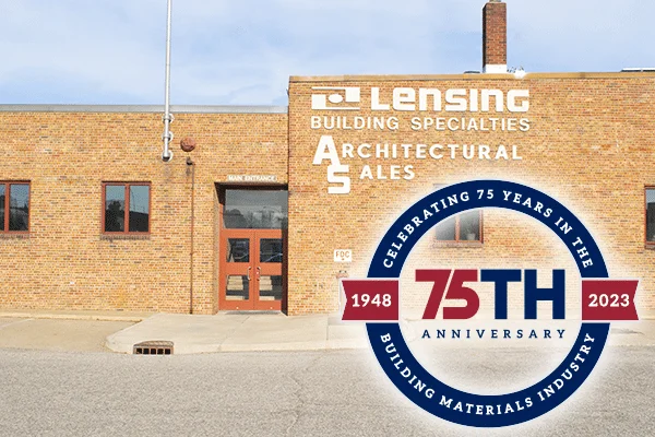 sixth-avenue-office-exterior-75th-anniversary-600×400 exterior of lensing's main office